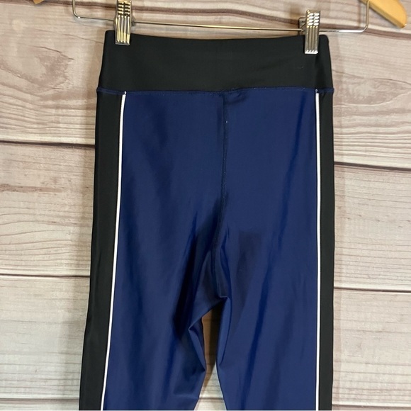 P.e Nation Down The Wire High Waisted Blue Star Printed Leggings - Picture 8 of 10